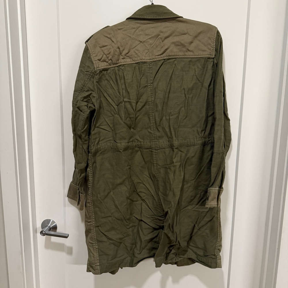 GAP Colorblock Olive Green Utility Field Jacket M - Picture 7 of 7